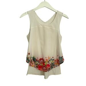 Lululemon Flowy Tank Floral High Low 6